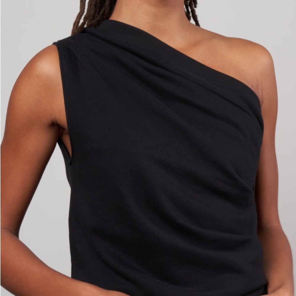 Dries Van Noten one shoulder top